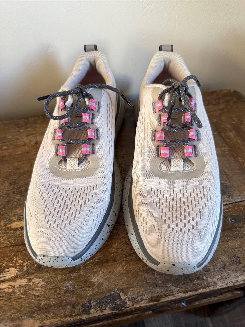 Cole Haan Zero Grand Cream and Pink Size 8.5